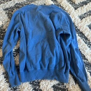 Ralph Lauren Men's Classic Blue Crewneck Sweater